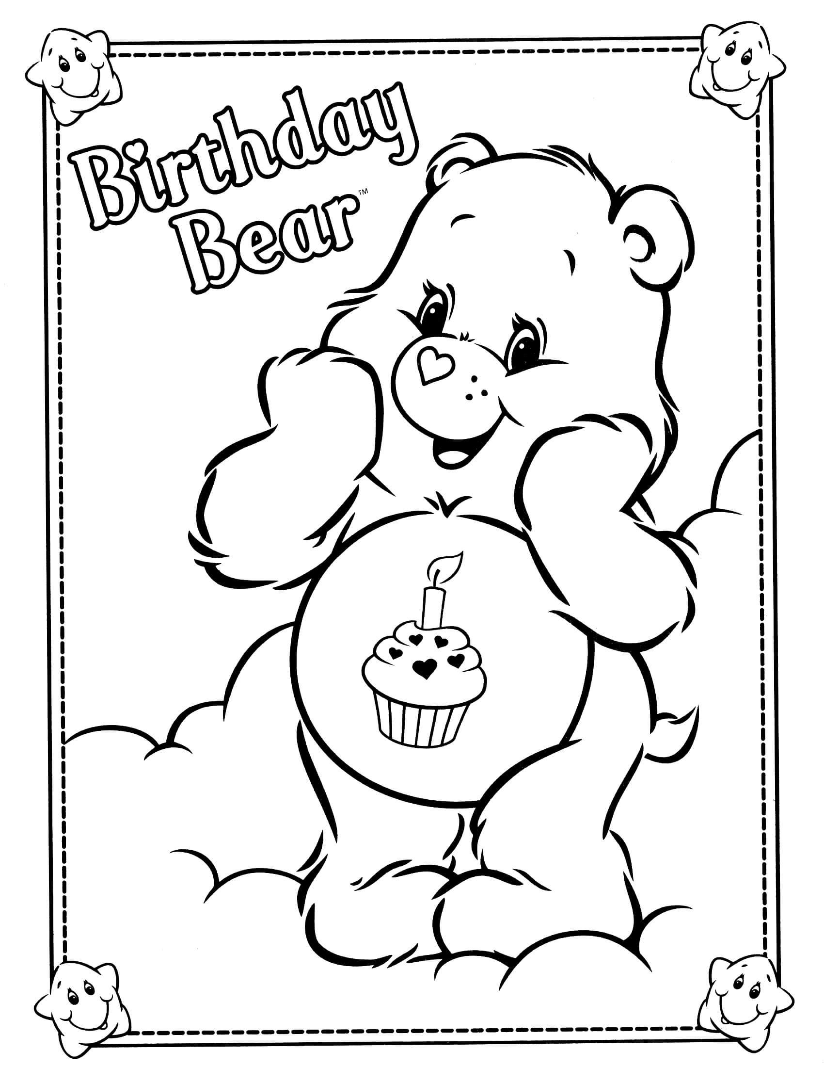 200 Little Bear Coloring Pages 56