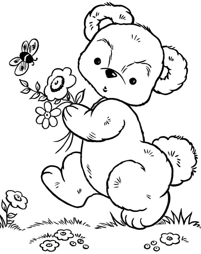 200 Little Bear Coloring Pages 62