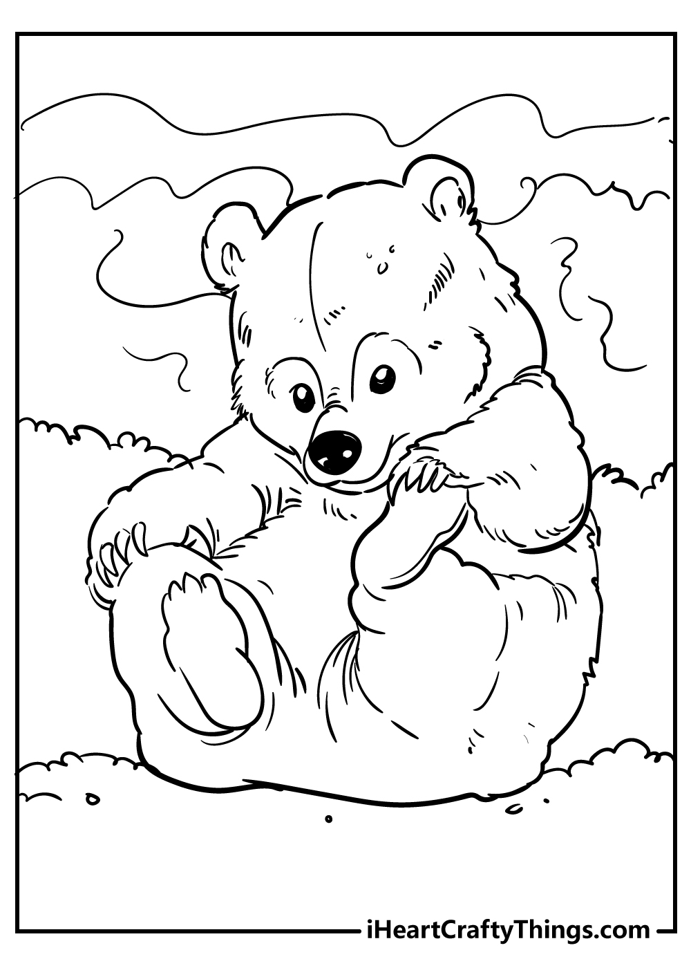 200 Little Bear Coloring Pages 79