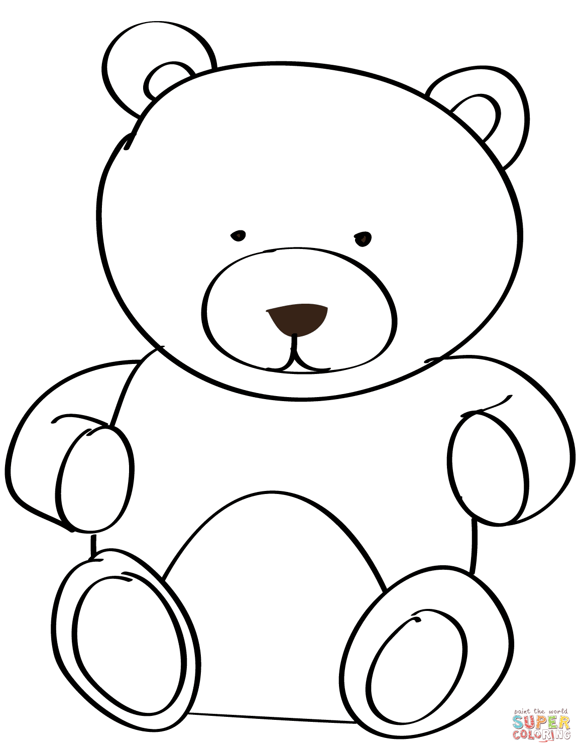 200 Little Bear Coloring Pages 87