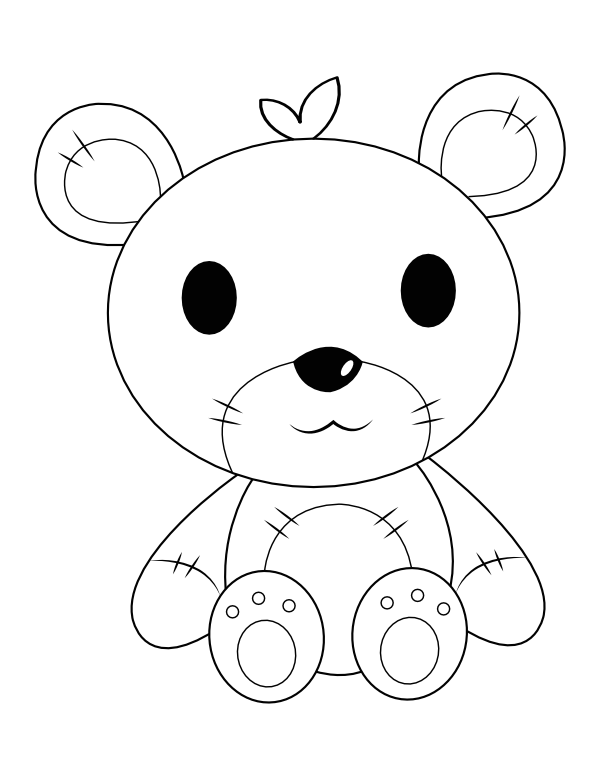 200 Little Bear Coloring Pages 9