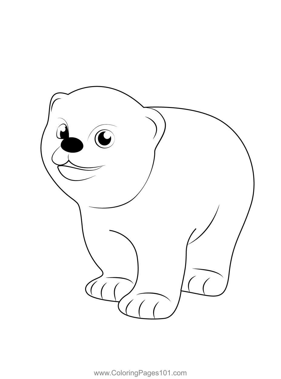 200 Little Bear Coloring Pages 99