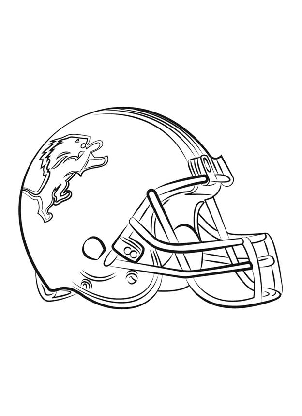 50 Football Helmet Coloring Pages Free Printable 113