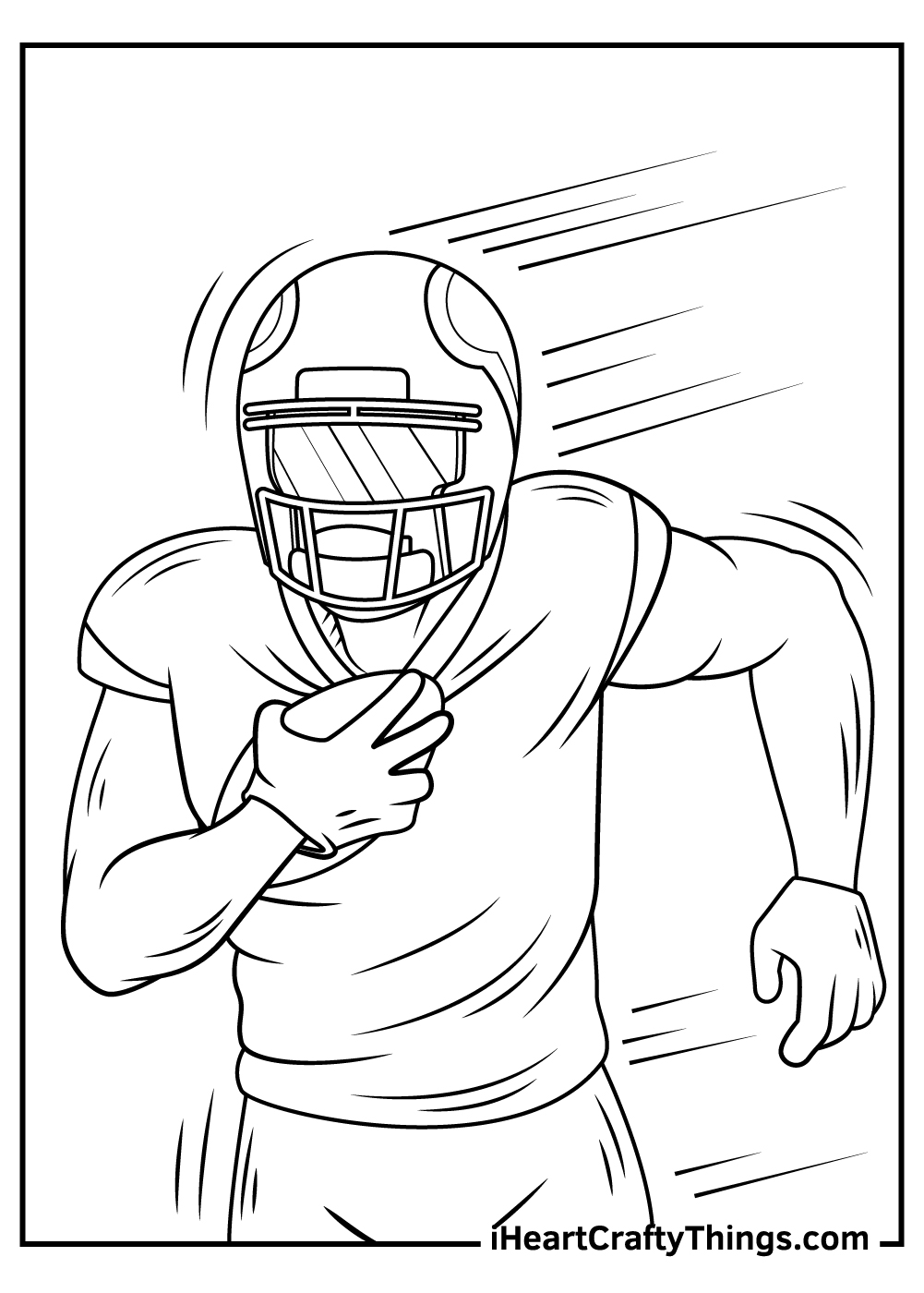 50 Football Helmet Coloring Pages Free Printable 120