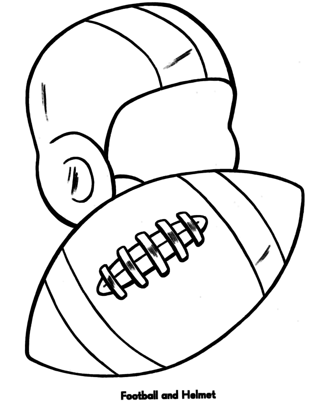 50 Football Helmet Coloring Pages Free Printable 126