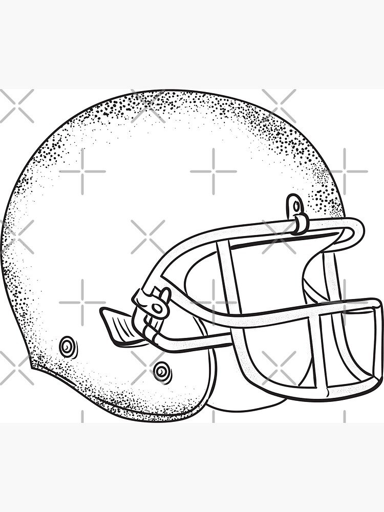 50 Football Helmet Coloring Pages Free Printable 133