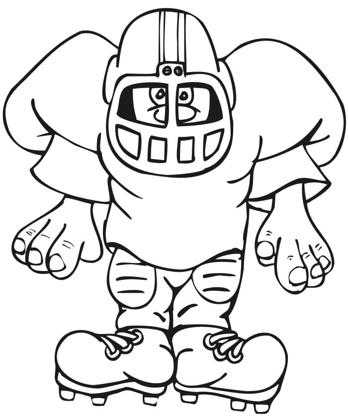 50 Football Helmet Coloring Pages Free Printable 135