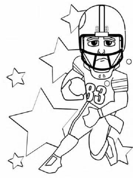 50 Football Helmet Coloring Pages Free Printable 137