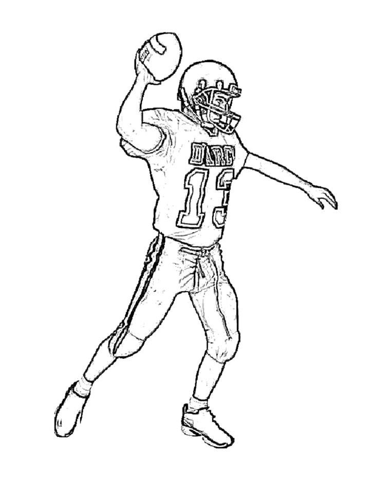 50 Football Helmet Coloring Pages Free Printable 14