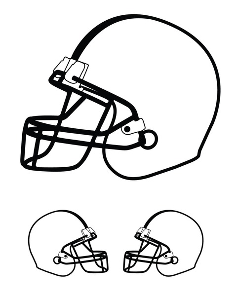 50 Football Helmet Coloring Pages Free Printable 140