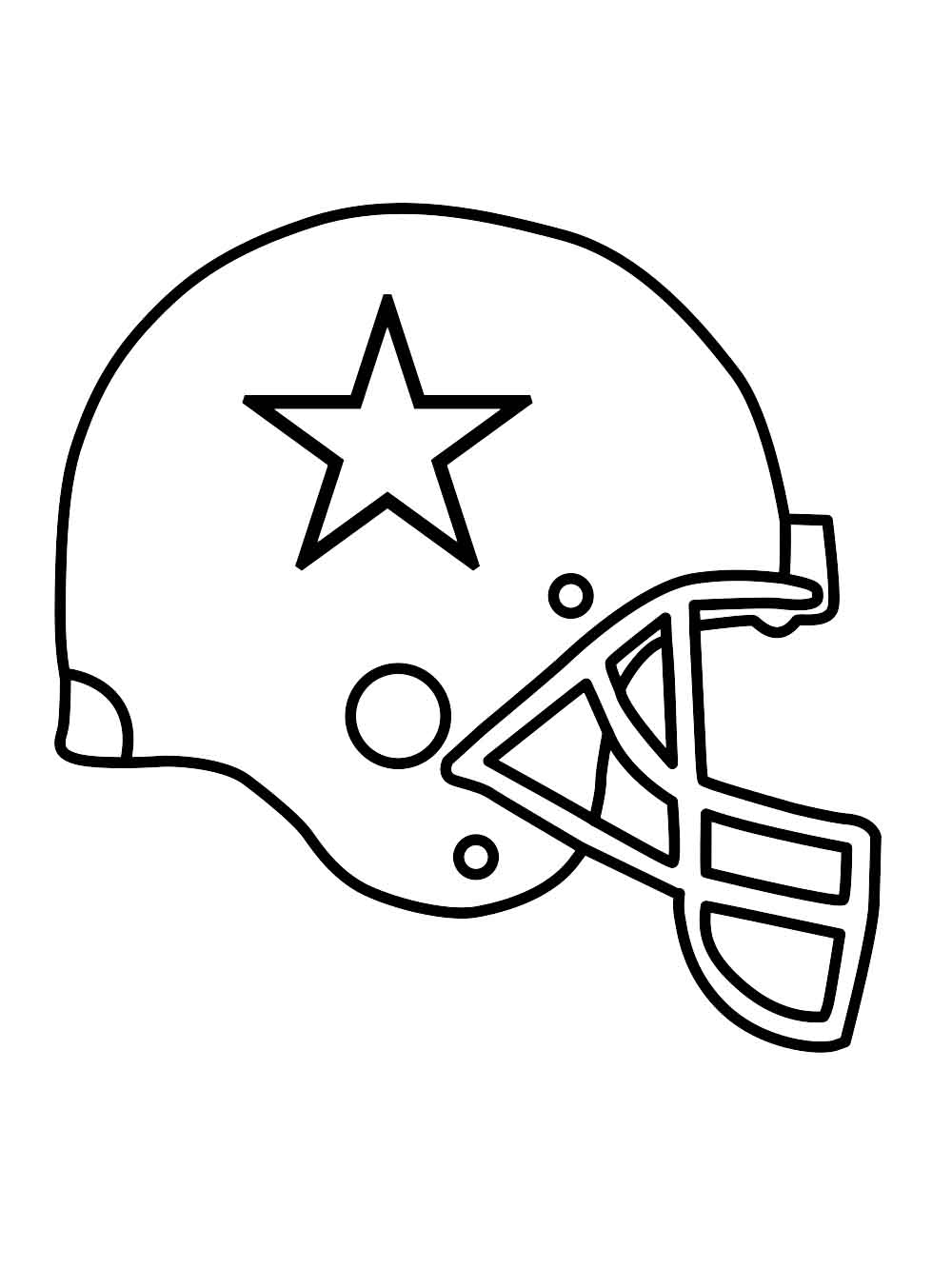 50 Football Helmet Coloring Pages Free Printable 152