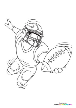 50 Football Helmet Coloring Pages Free Printable 157