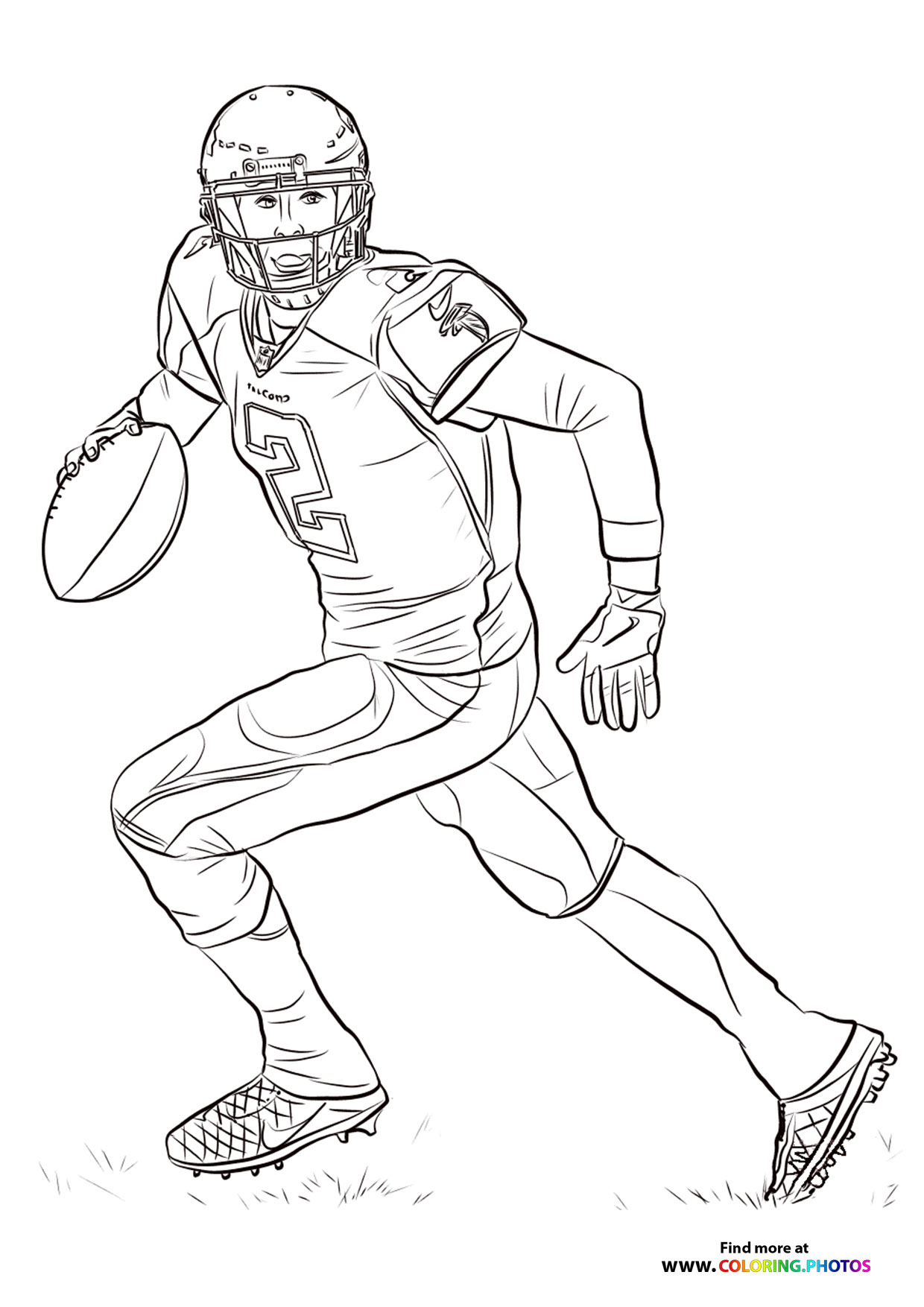 50 Football Helmet Coloring Pages Free Printable 177