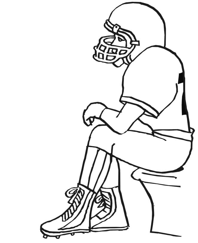 50 Football Helmet Coloring Pages Free Printable 19