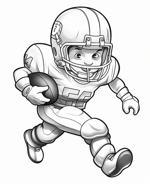 50 Football Helmet Coloring Pages Free Printable 23