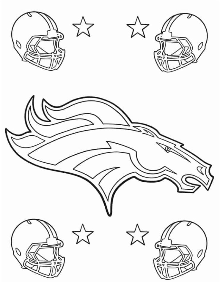 50 Football Helmet Coloring Pages Free Printable 27