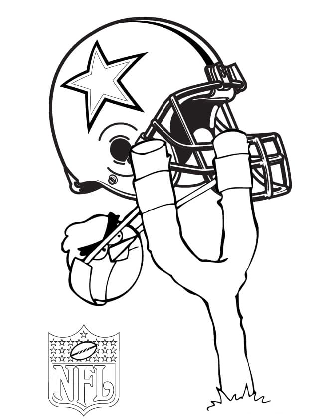 50 Football Helmet Coloring Pages Free Printable 46