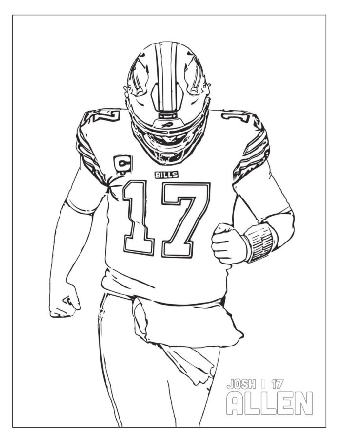 50 Football Helmet Coloring Pages Free Printable 55