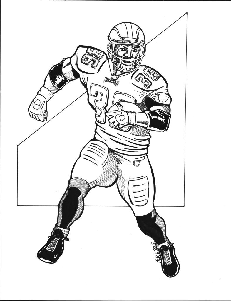 50 Football Helmet Coloring Pages Free Printable 76