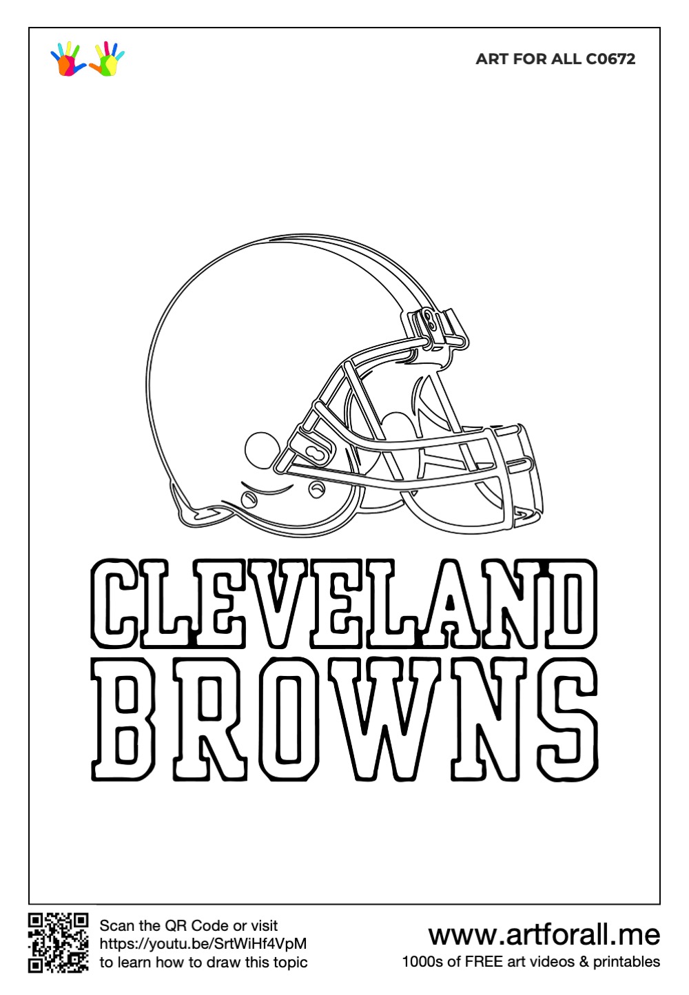 50 Football Helmet Coloring Pages Free Printable 8