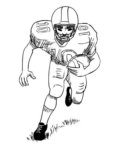 50 Football Helmet Coloring Pages Free Printable 90