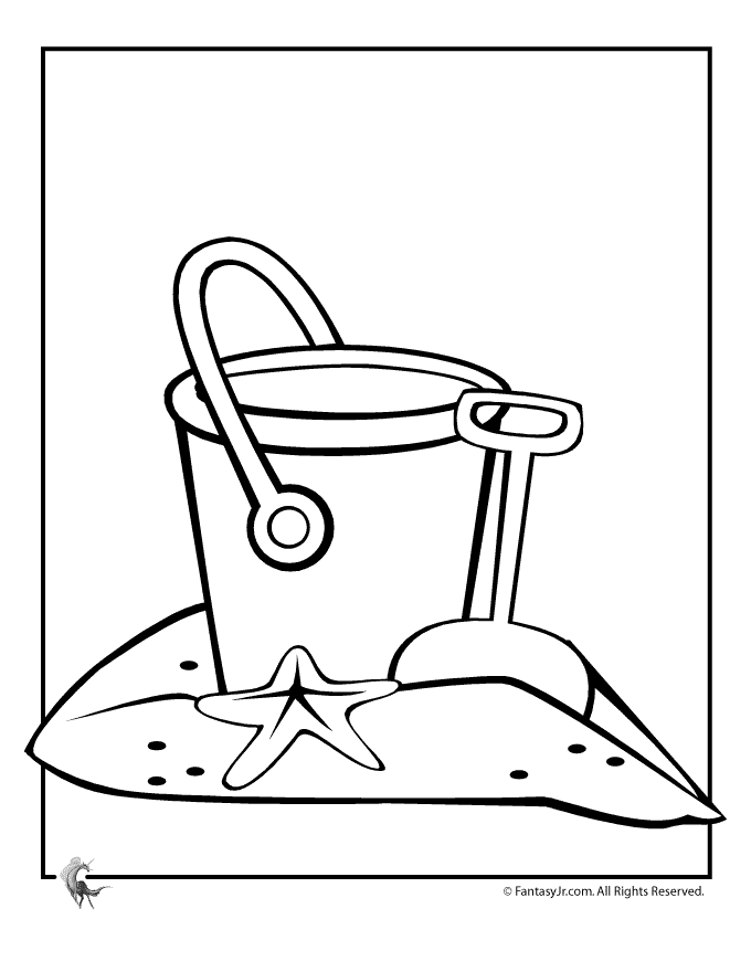 90+ Beach Theme Coloring Pages: Relax and Color by the Shore 27