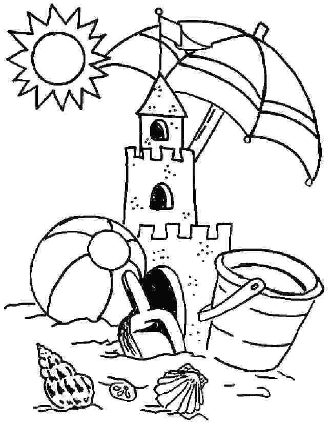 90+ Beach Theme Coloring Pages: Relax and Color by the Shore 31