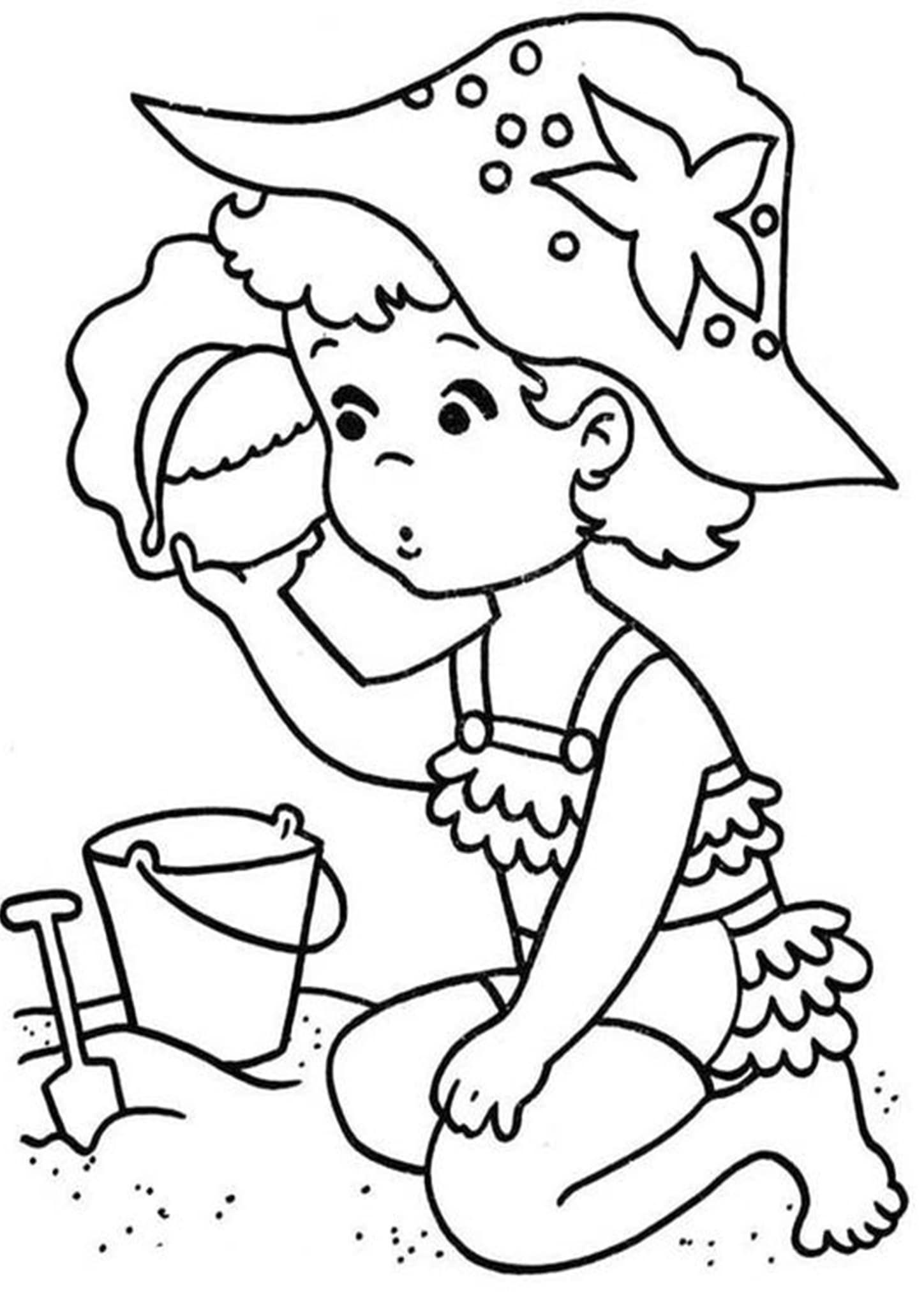 90+ Beach Theme Coloring Pages: Relax and Color by the Shore 53