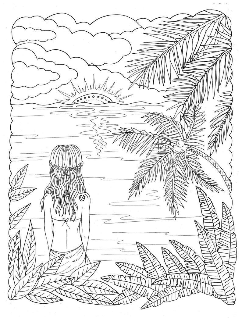 90+ Beach Theme Coloring Pages: Relax and Color by the Shore 9