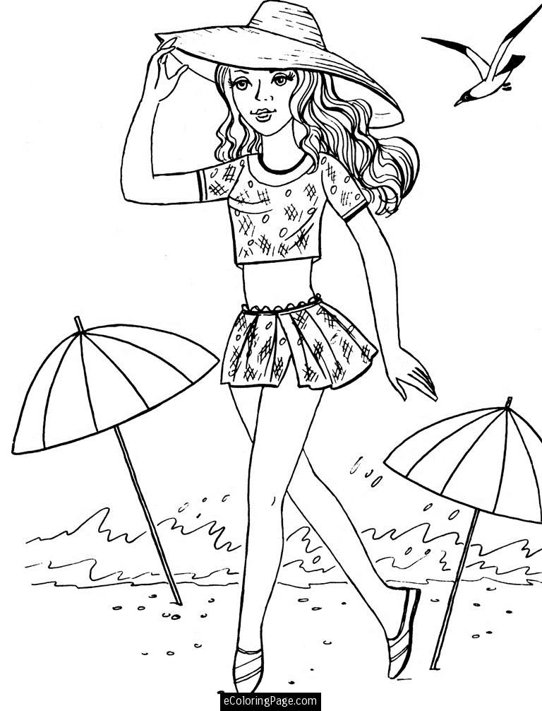 90+ Beach Theme Coloring Pages: Relax and Color by the Shore 91