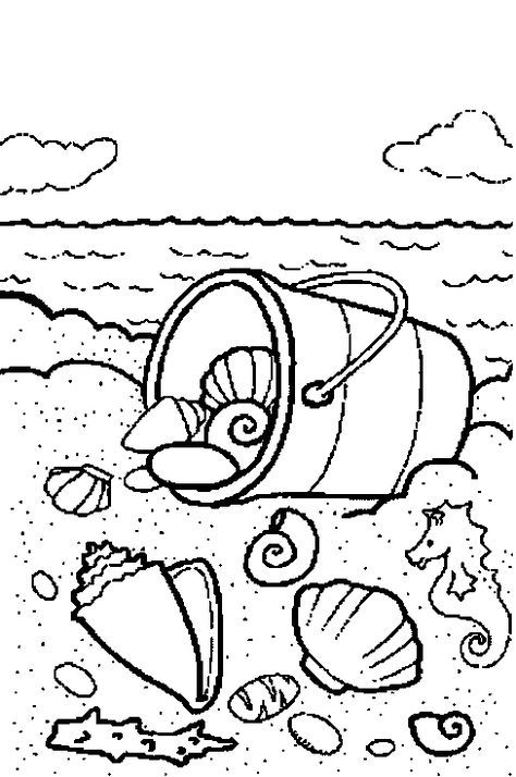 90+ Beach Theme Coloring Pages: Relax and Color by the Shore 99