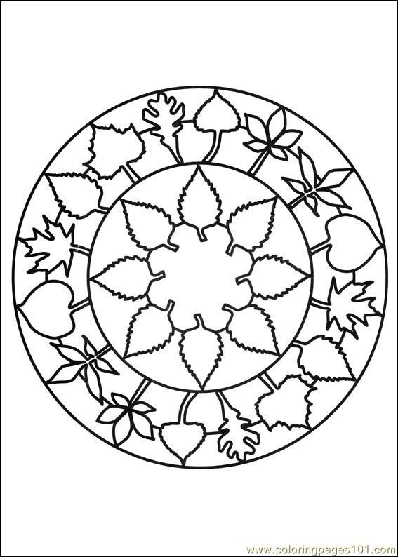 99+ Coloring Pages Mandala Free Printable 141