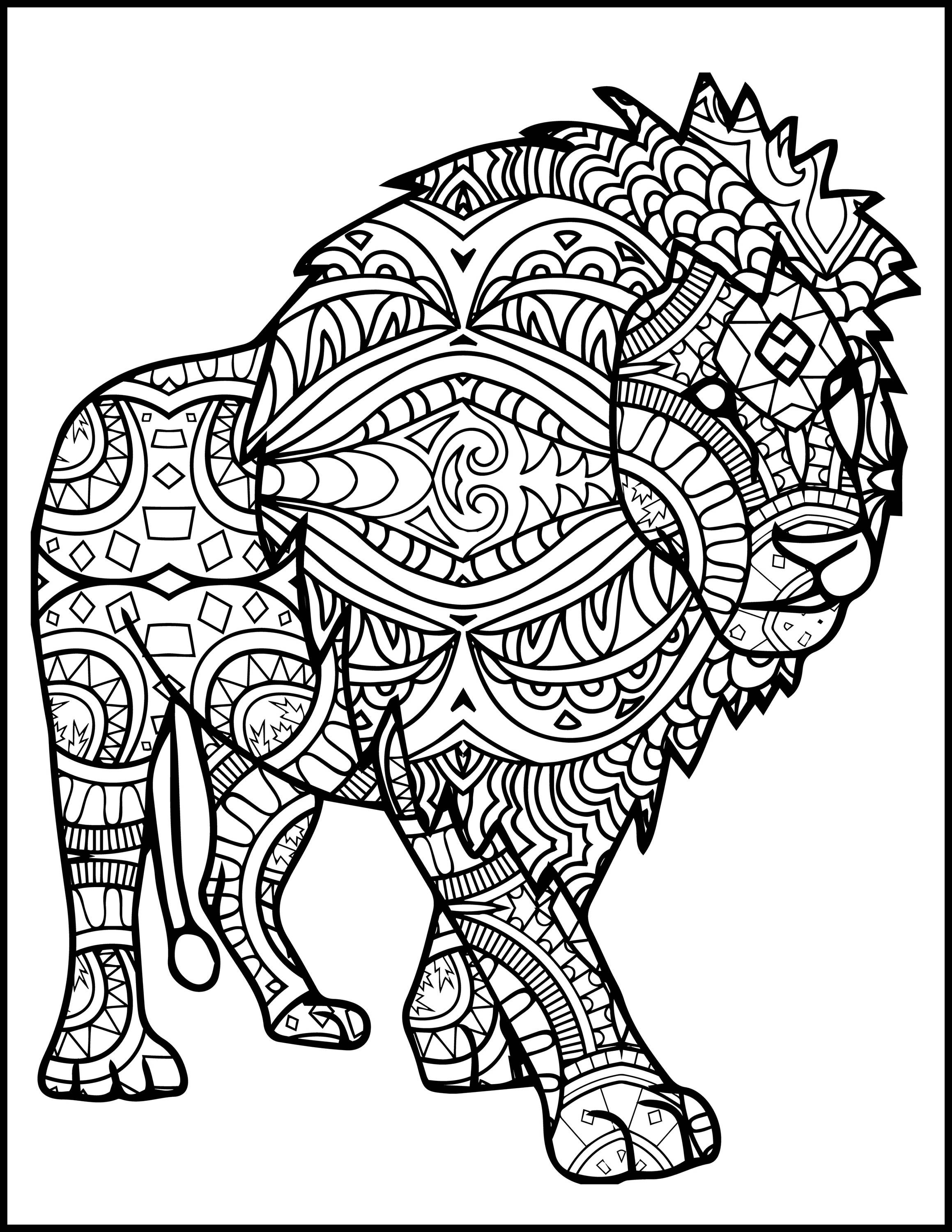 99+ Coloring Pages Mandala Free Printable 175