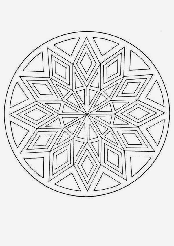 99+ Coloring Pages Mandala Free Printable 182