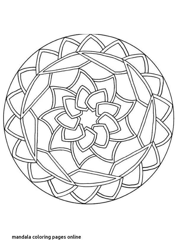 99+ Coloring Pages Mandala Free Printable 21