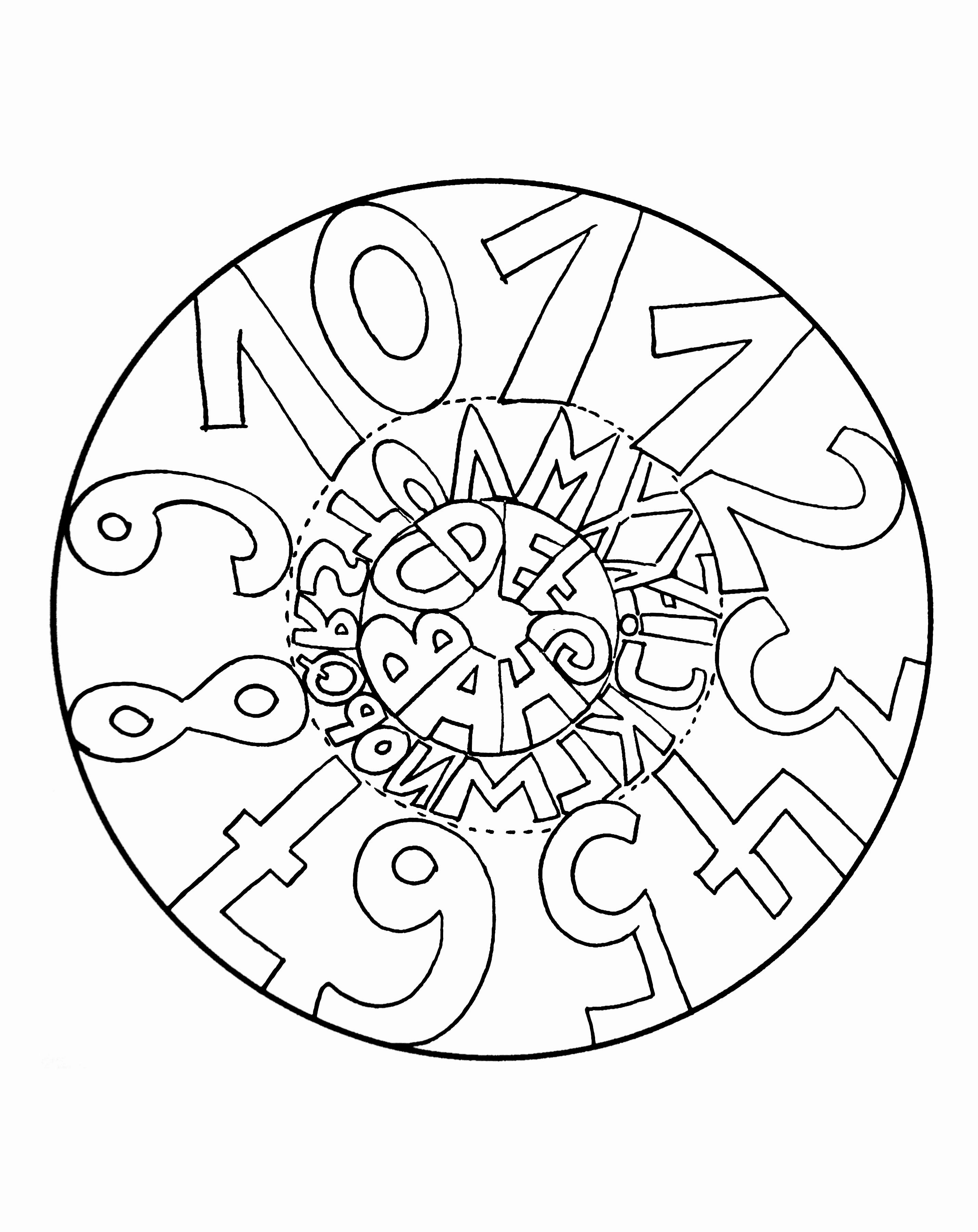 99+ Coloring Pages Mandala Free Printable 44