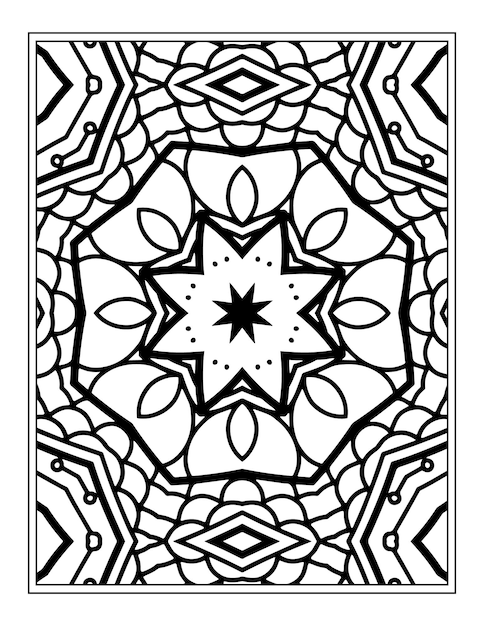 99+ Coloring Pages Mandala Free Printable 60