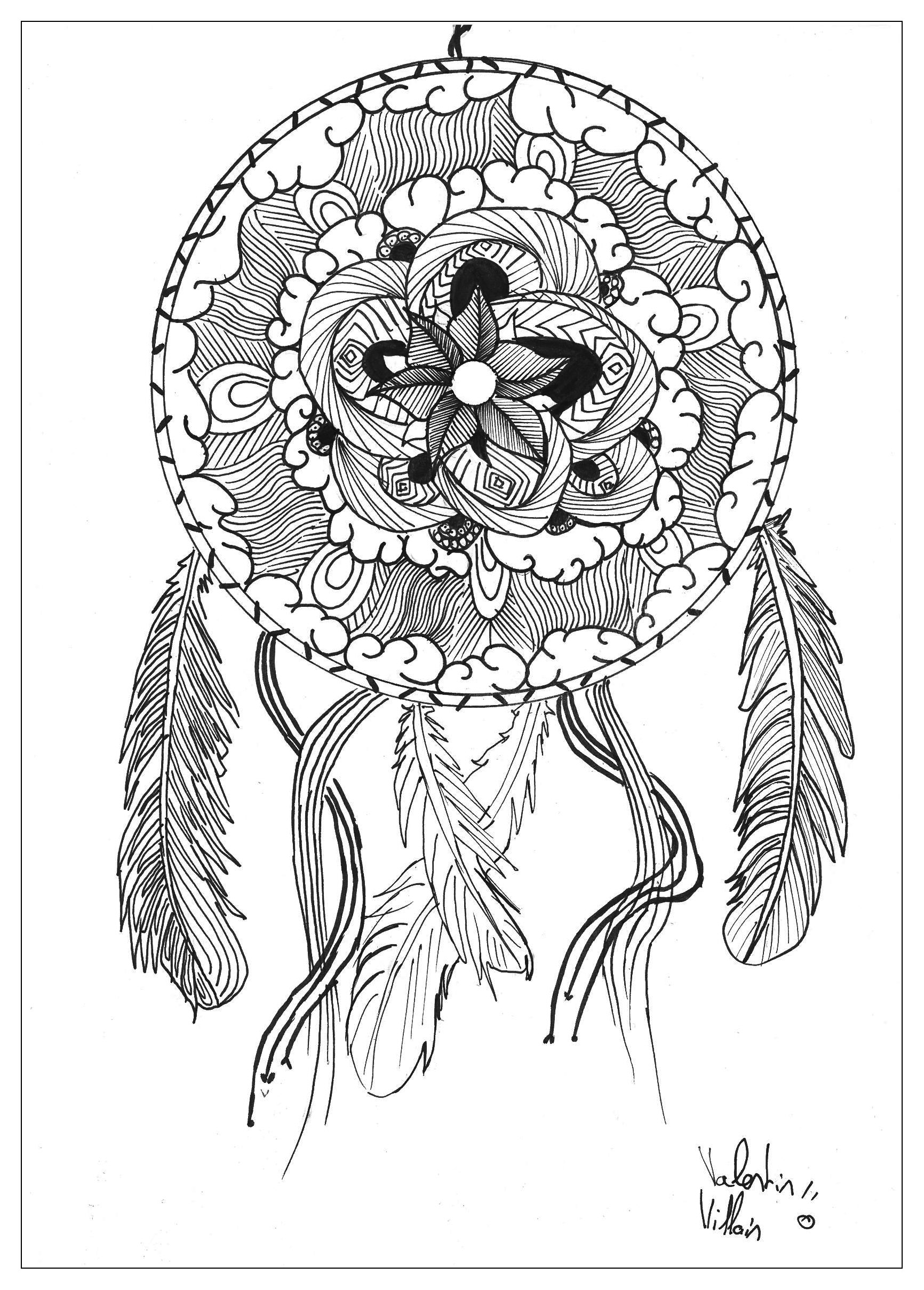 99+ Coloring Pages Mandala Free Printable 61