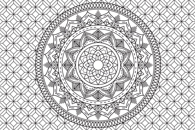 99+ Coloring Pages Mandala Free Printable 71