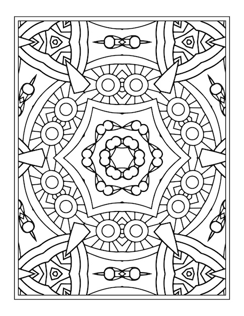 99+ Coloring Pages Mandala Free Printable 88