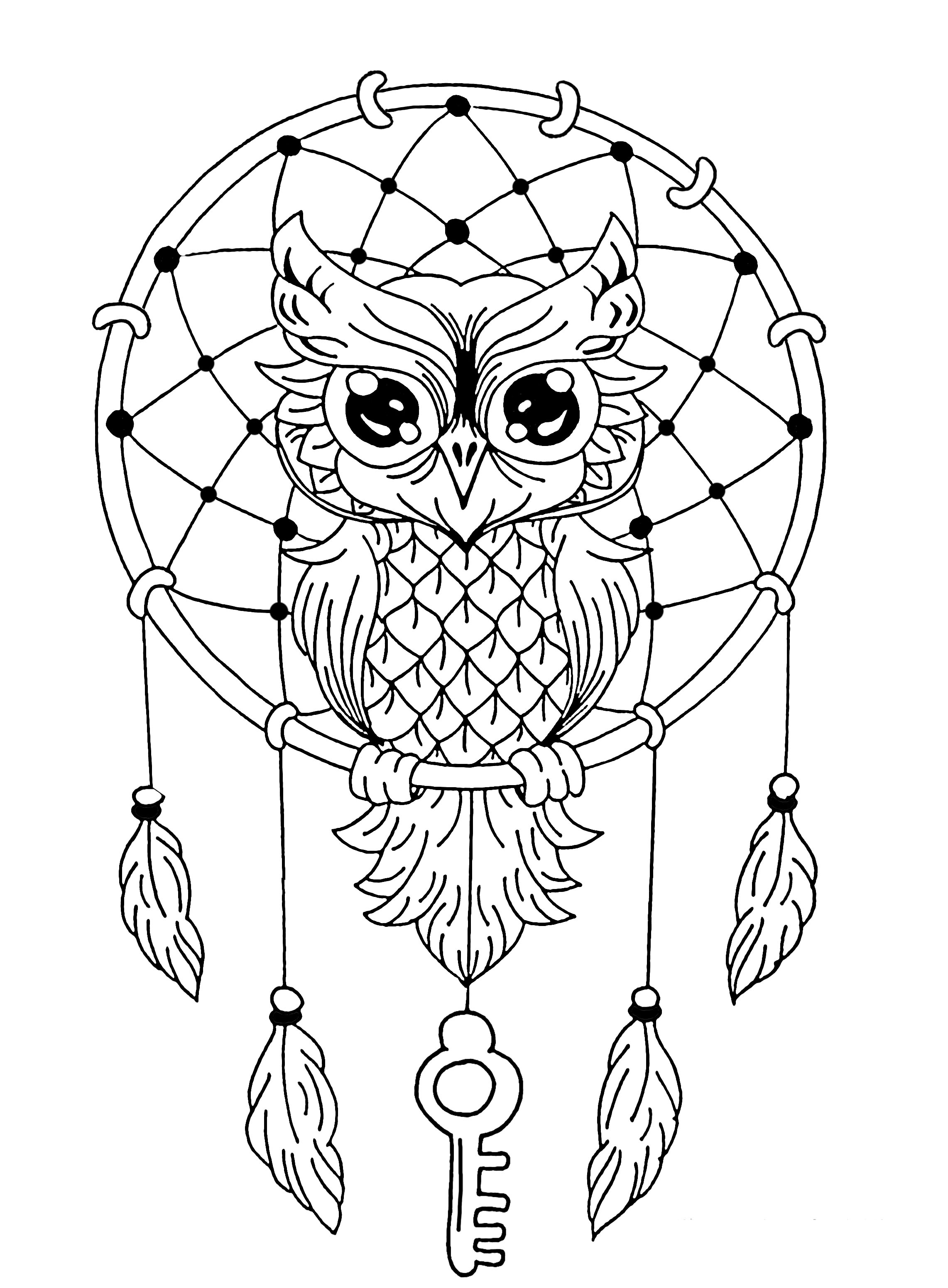 99+ Coloring Pages Mandala Free Printable 9