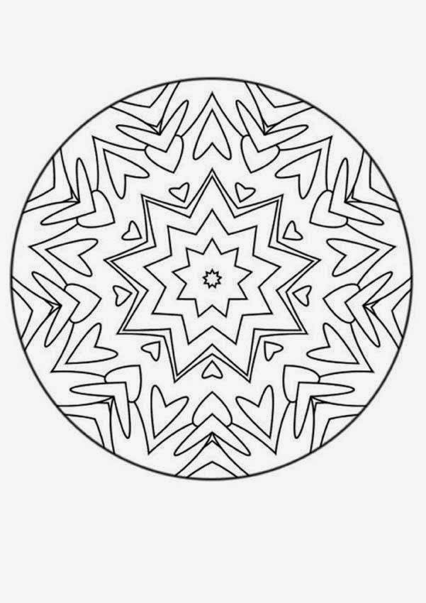 99+ Coloring Pages Mandala Free Printable 92