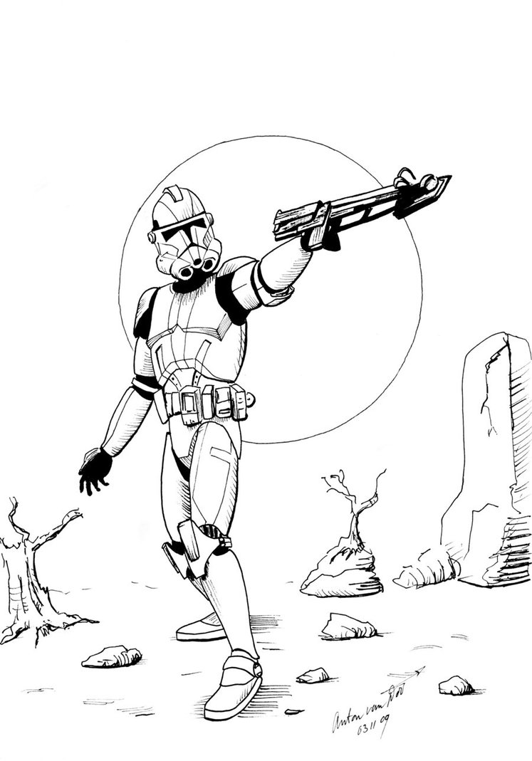 Disney Star Wars Coloring Pages Free Printable 106