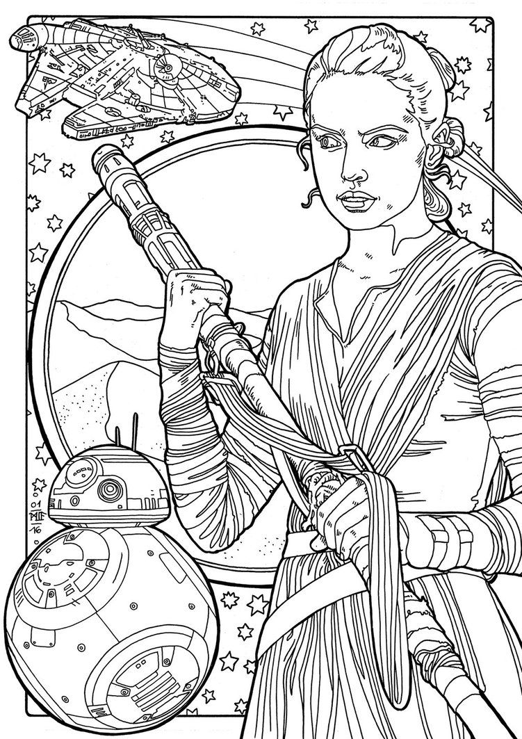 Disney Star Wars Coloring Pages Free Printable 119