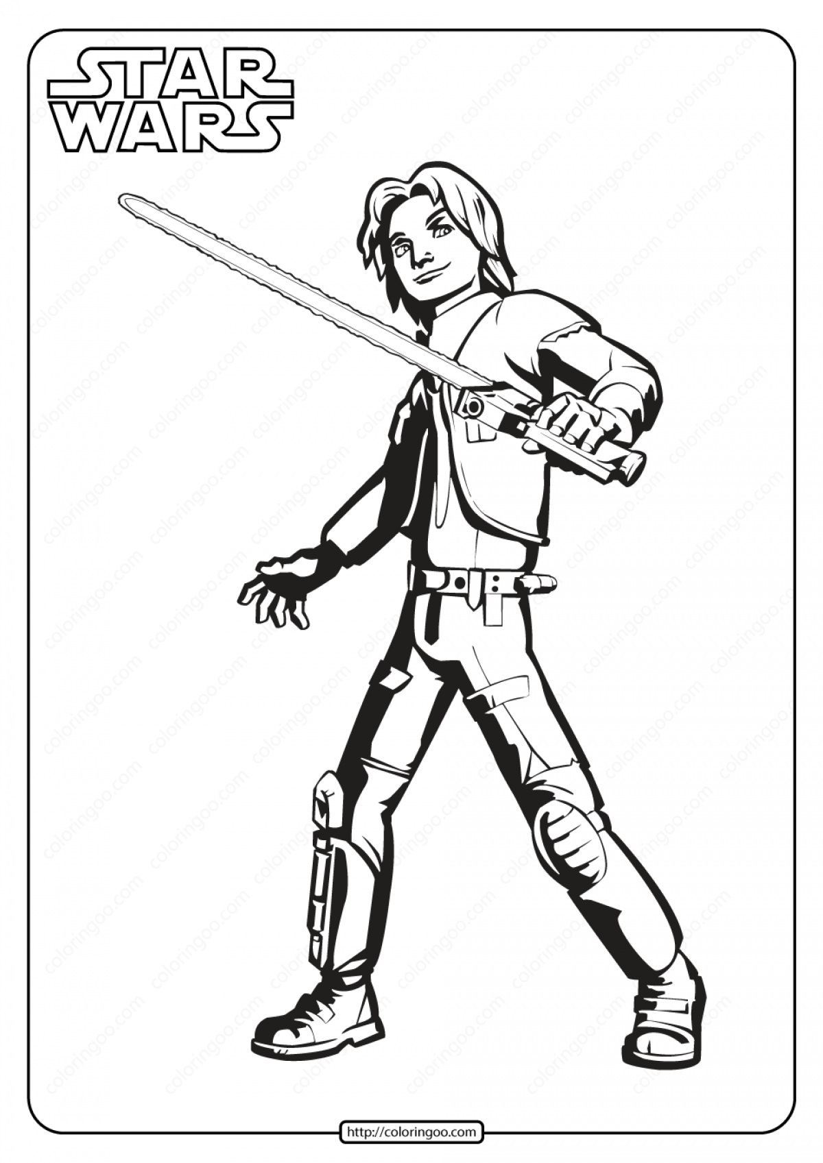 Disney Star Wars Coloring Pages Free Printable 26