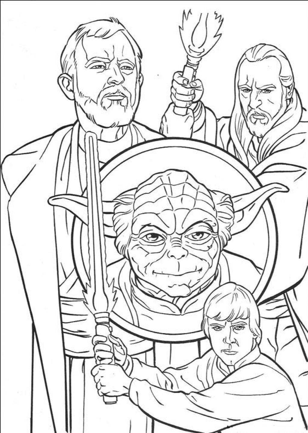 Disney Star Wars Coloring Pages Free Printable 32