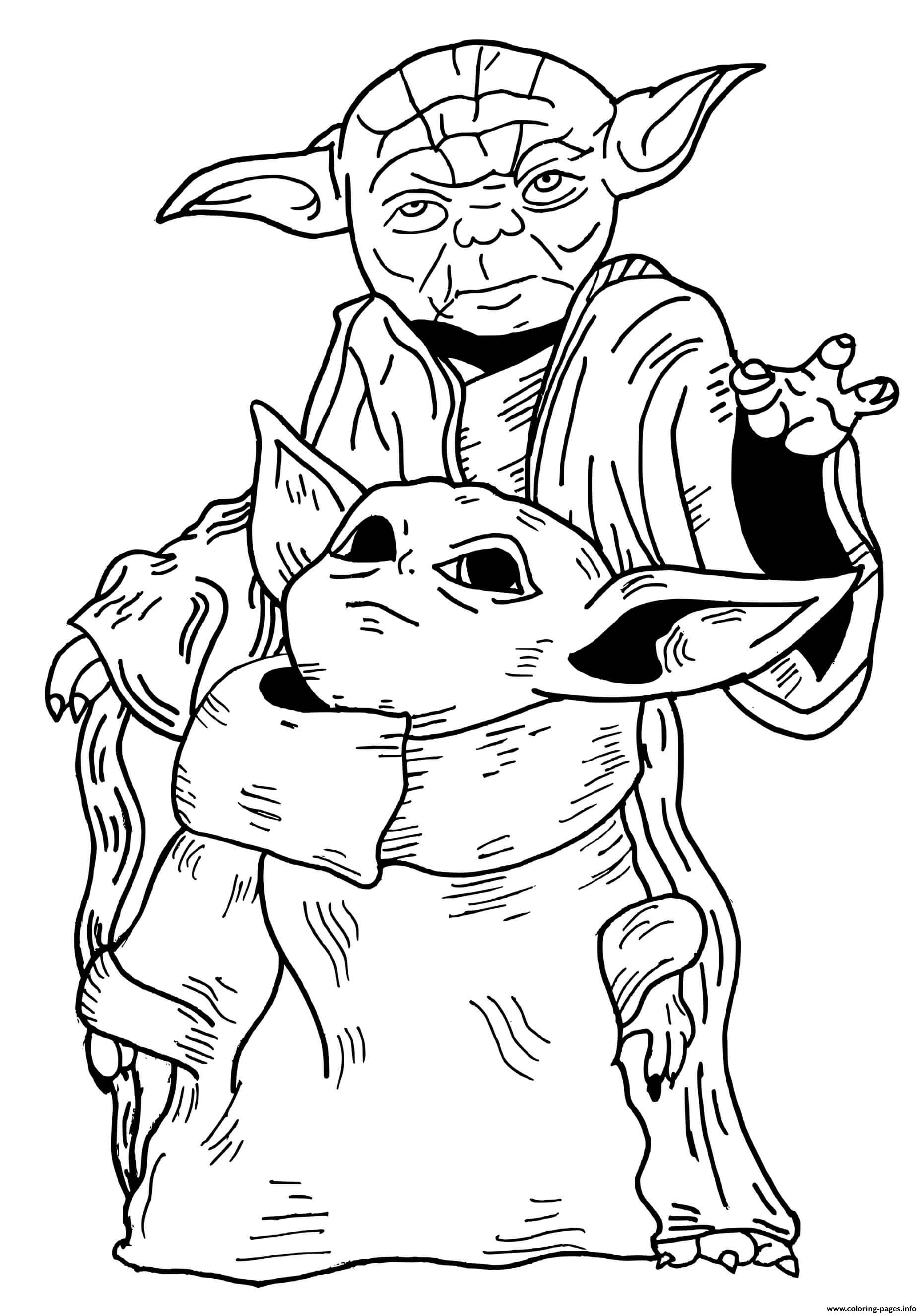 Disney Star Wars Coloring Pages Free Printable 36