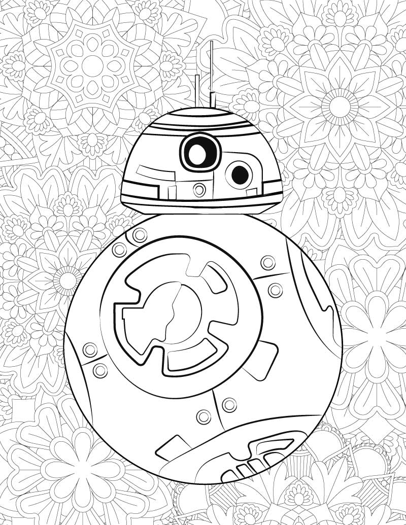 Disney Star Wars Coloring Pages Free Printable 47