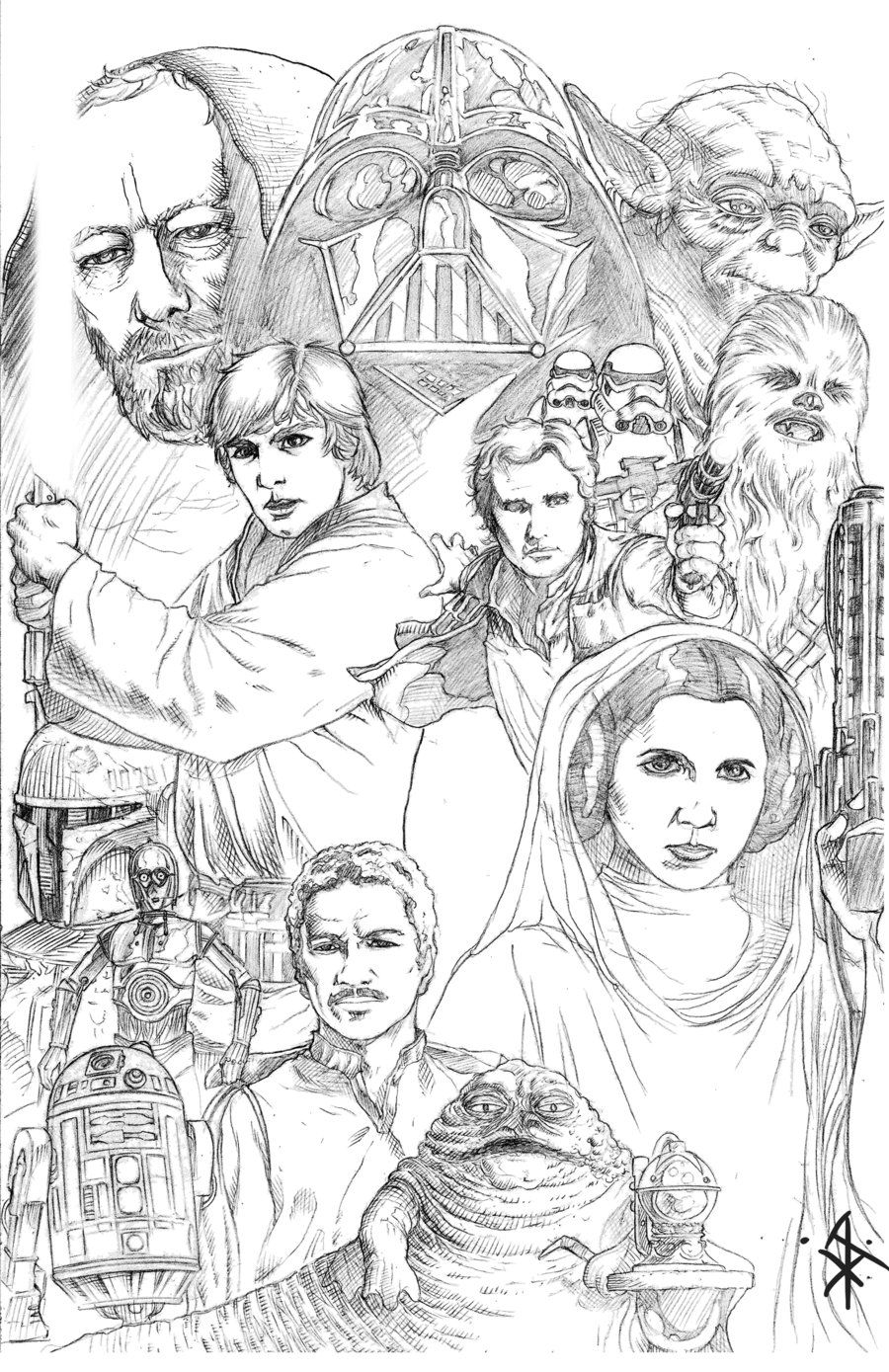 Disney Star Wars Coloring Pages Free Printable 57