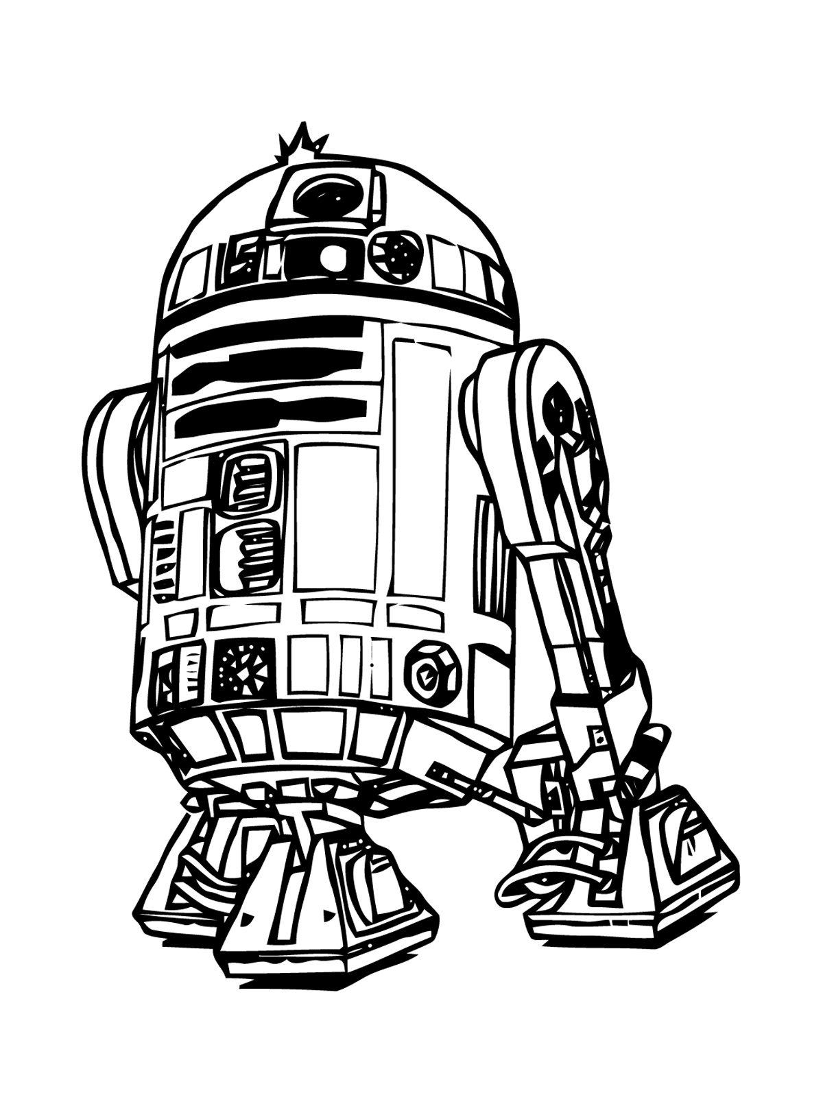 Disney Star Wars Coloring Pages Free Printable 58